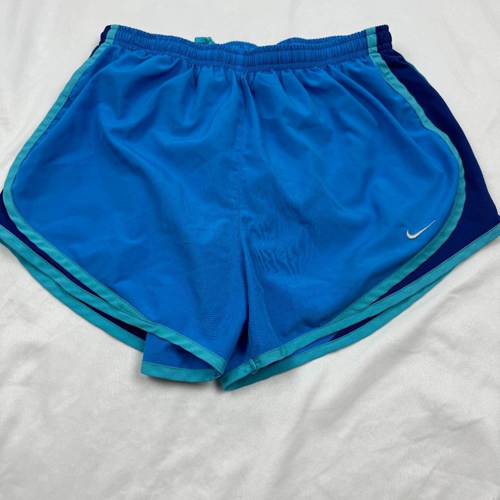 Nike Dri Fit Running Shorts Athletic Women’s Size M Blue